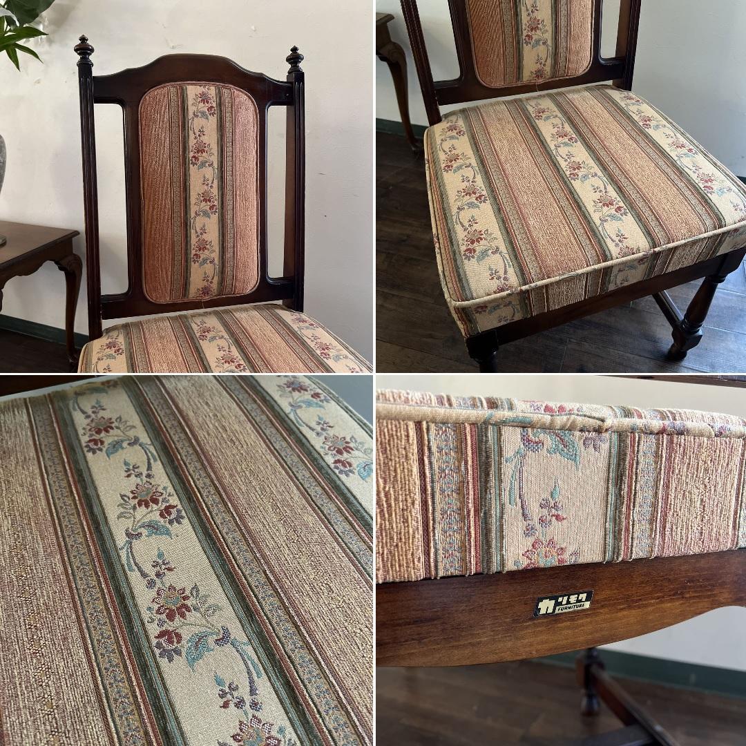 k962r114 カリモク家具 ヴィンテージ感あふれる美しいダイニングチェア