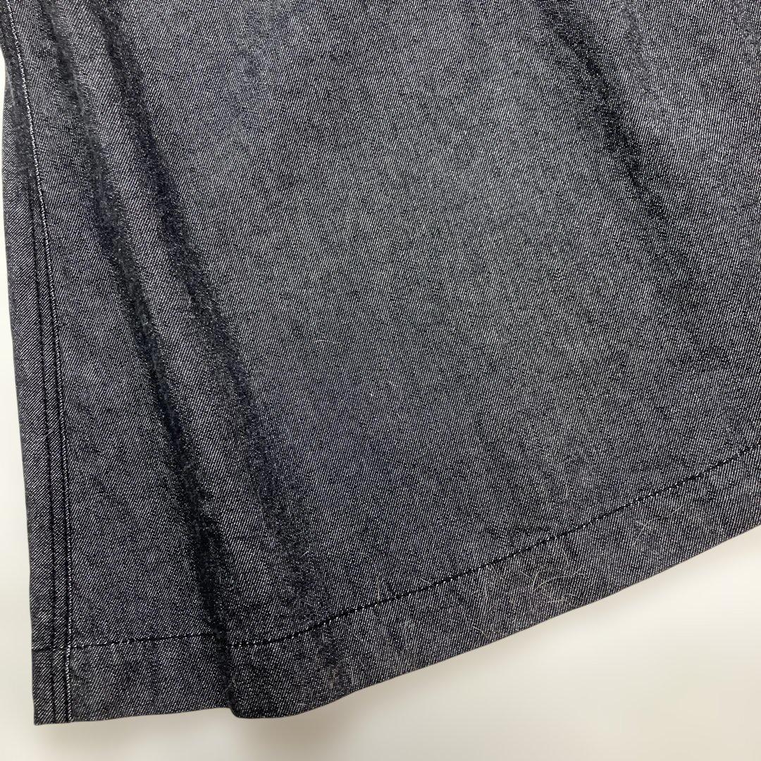 【未使用】ピンクハウス ネモフィラ刺繍 黒デニムジャンパースカート/2025年