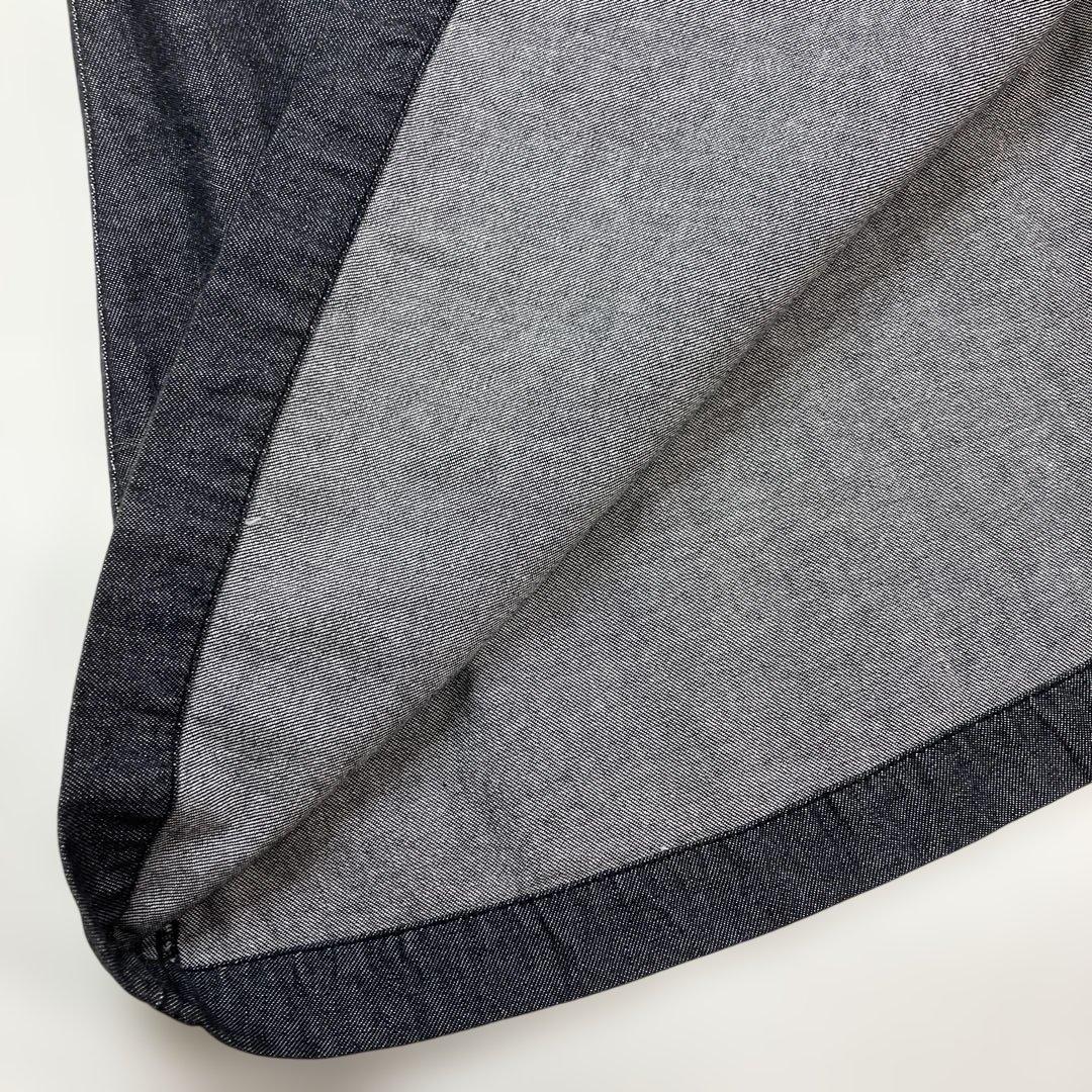 【未使用】ピンクハウス ネモフィラ刺繍 黒デニムジャンパースカート/2025年