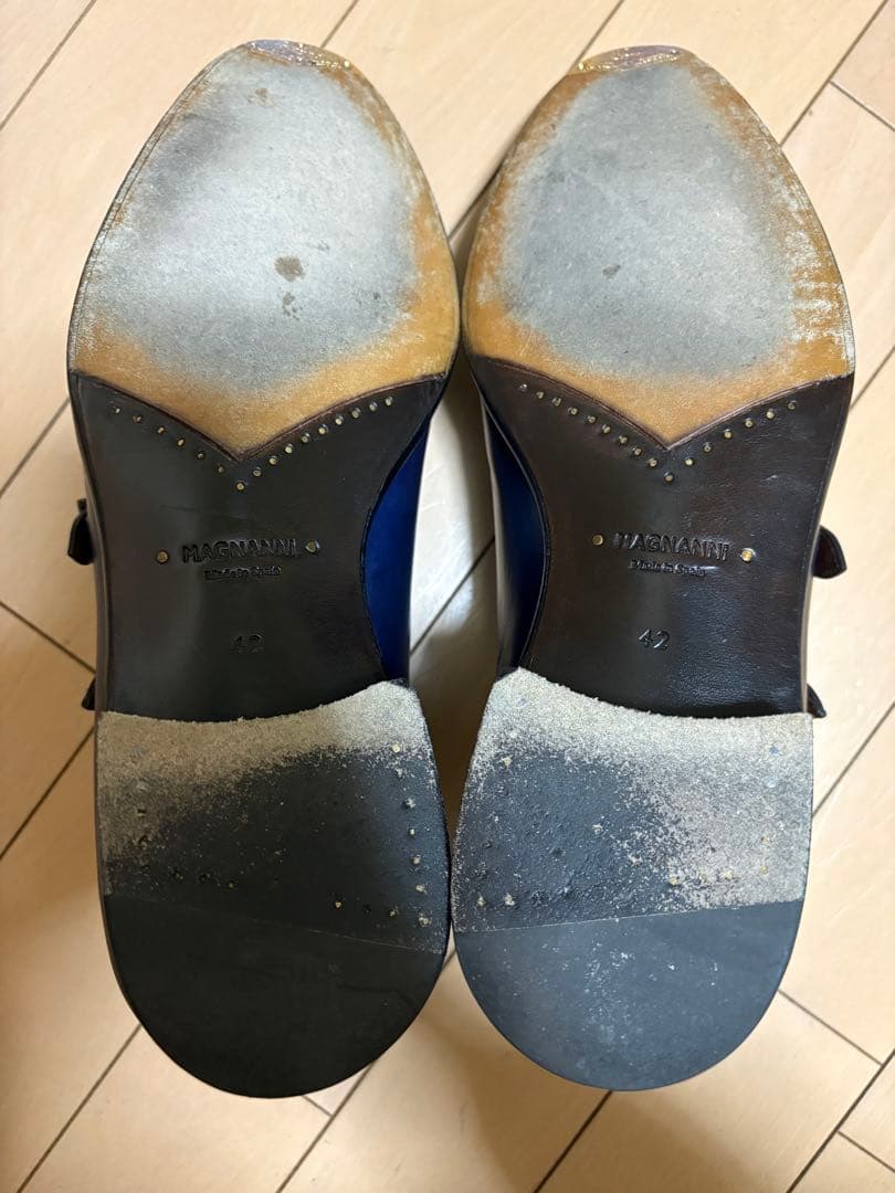 MAGNANNI SELECCION ダブルモンクストラップシューズ