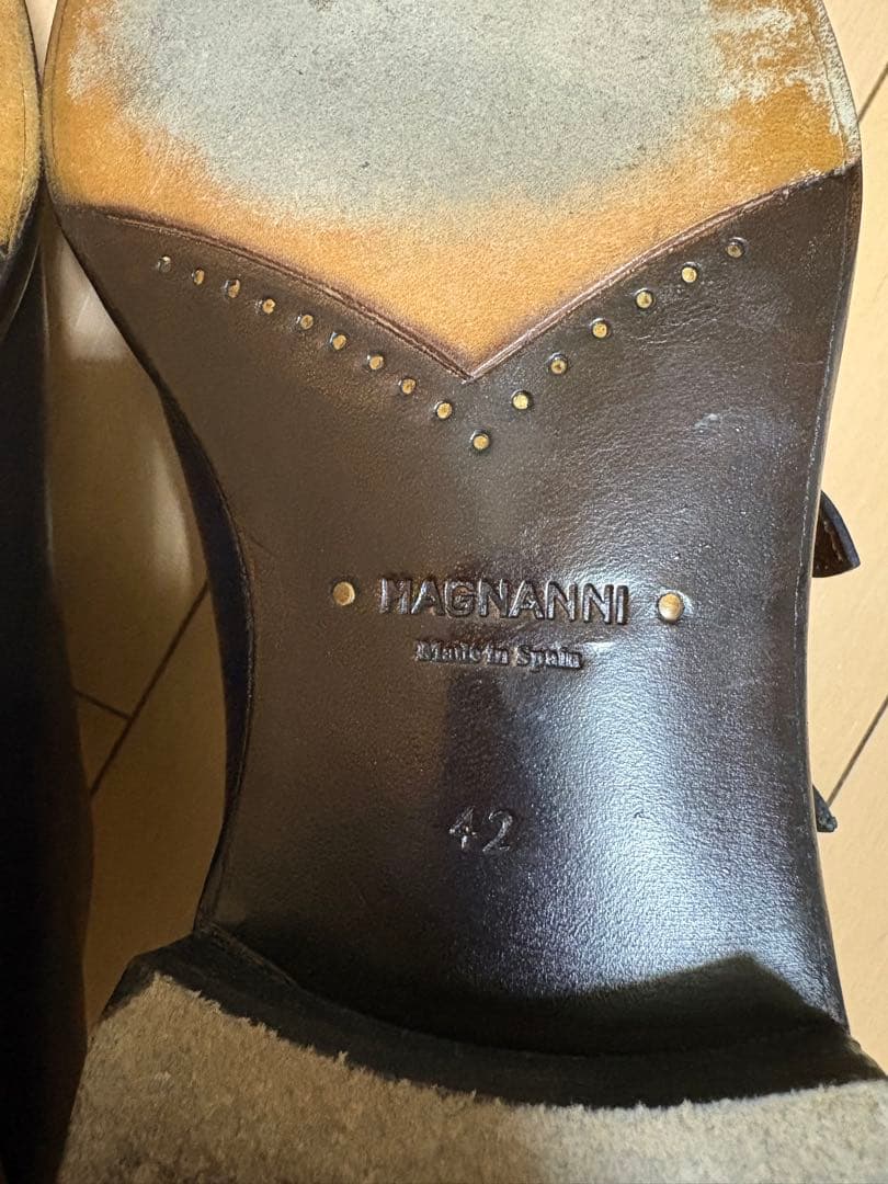 MAGNANNI SELECCION ダブルモンクストラップシューズ