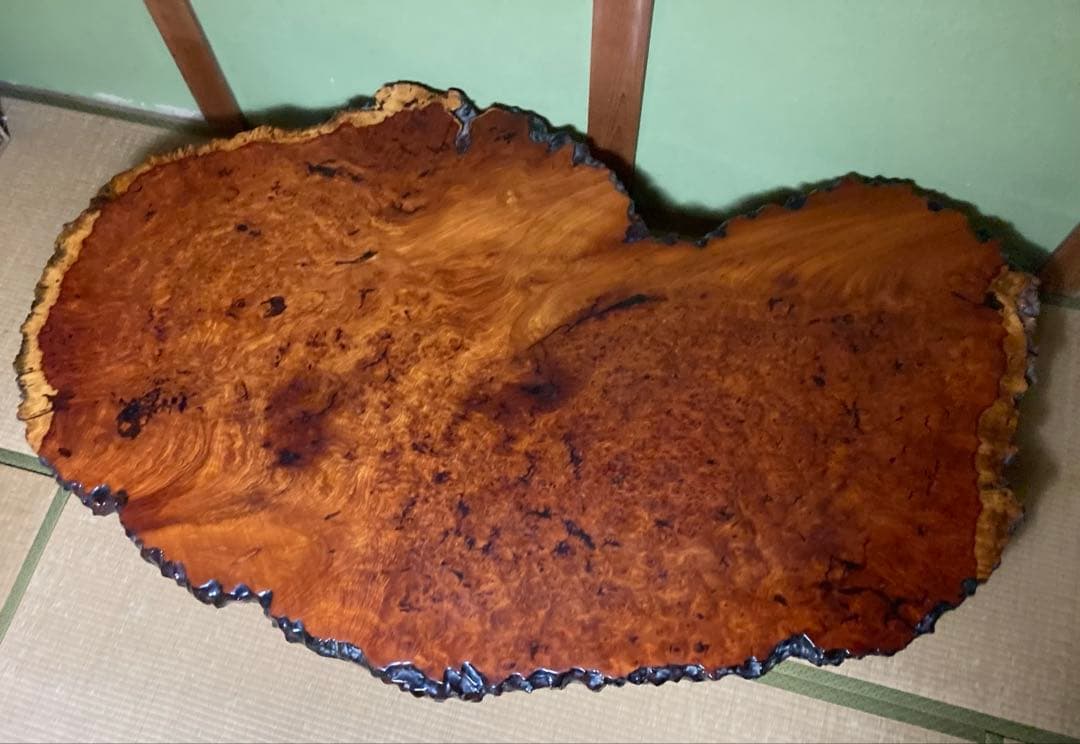 user e25f308cさん専用　送料込　花梨　（かりん）テーブル　座卓