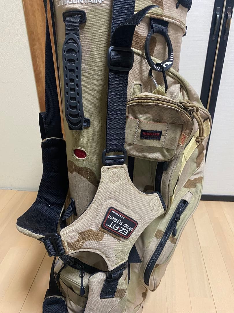 BRIEFING ✖️SAN MOUNTAINスタンドキャディバッグ