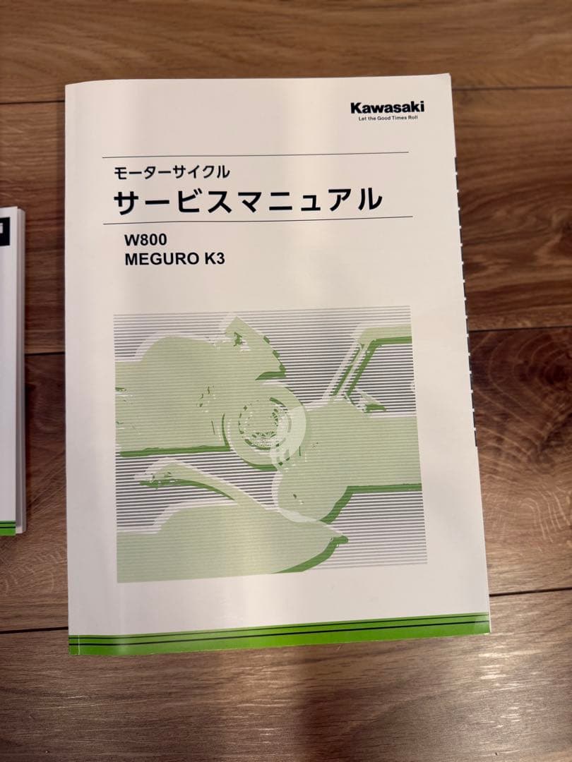 W800 メグロ K3 サービスマニュアル w800ストリート パーツカタログ