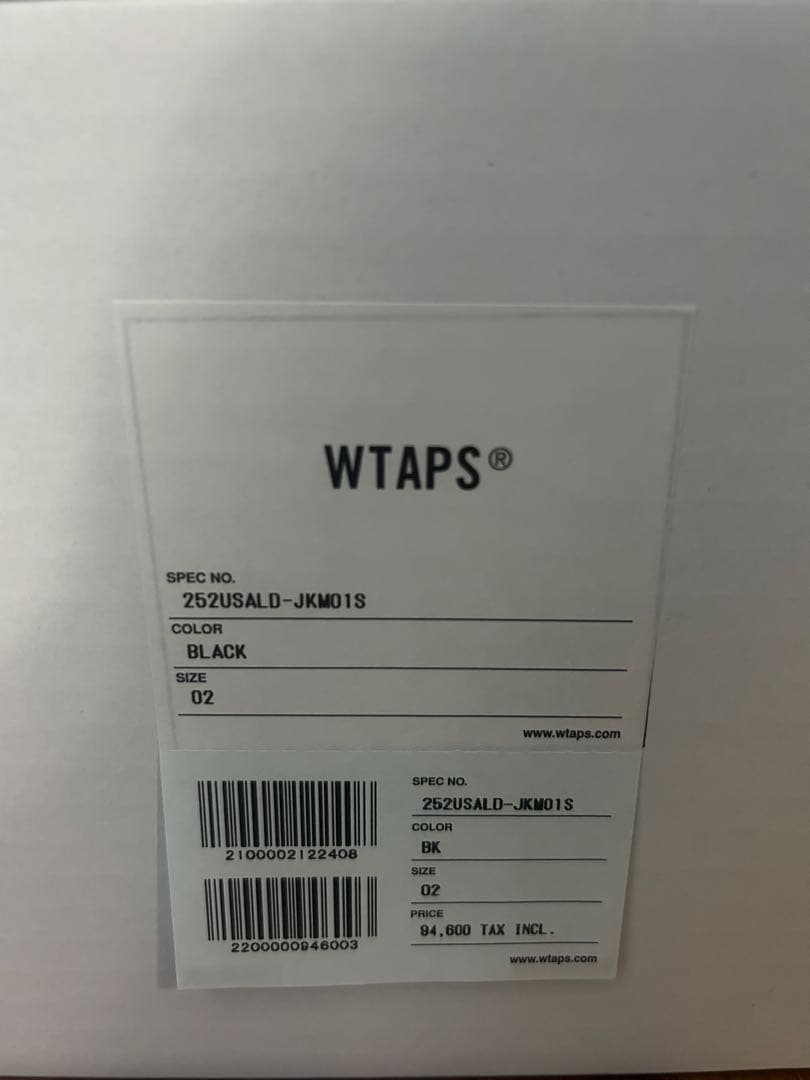 wtaps MA-1 CORE SPEC / JACKET Mサイズ　新品未使用
