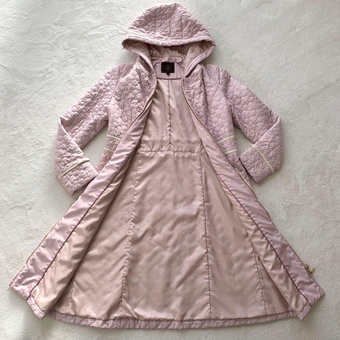 TOCCAトッカLAURAキルティングAラインロングコート2waySサイズ相当