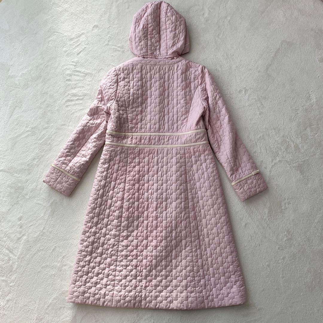 TOCCAトッカLAURAキルティングAラインロングコート2waySサイズ相当