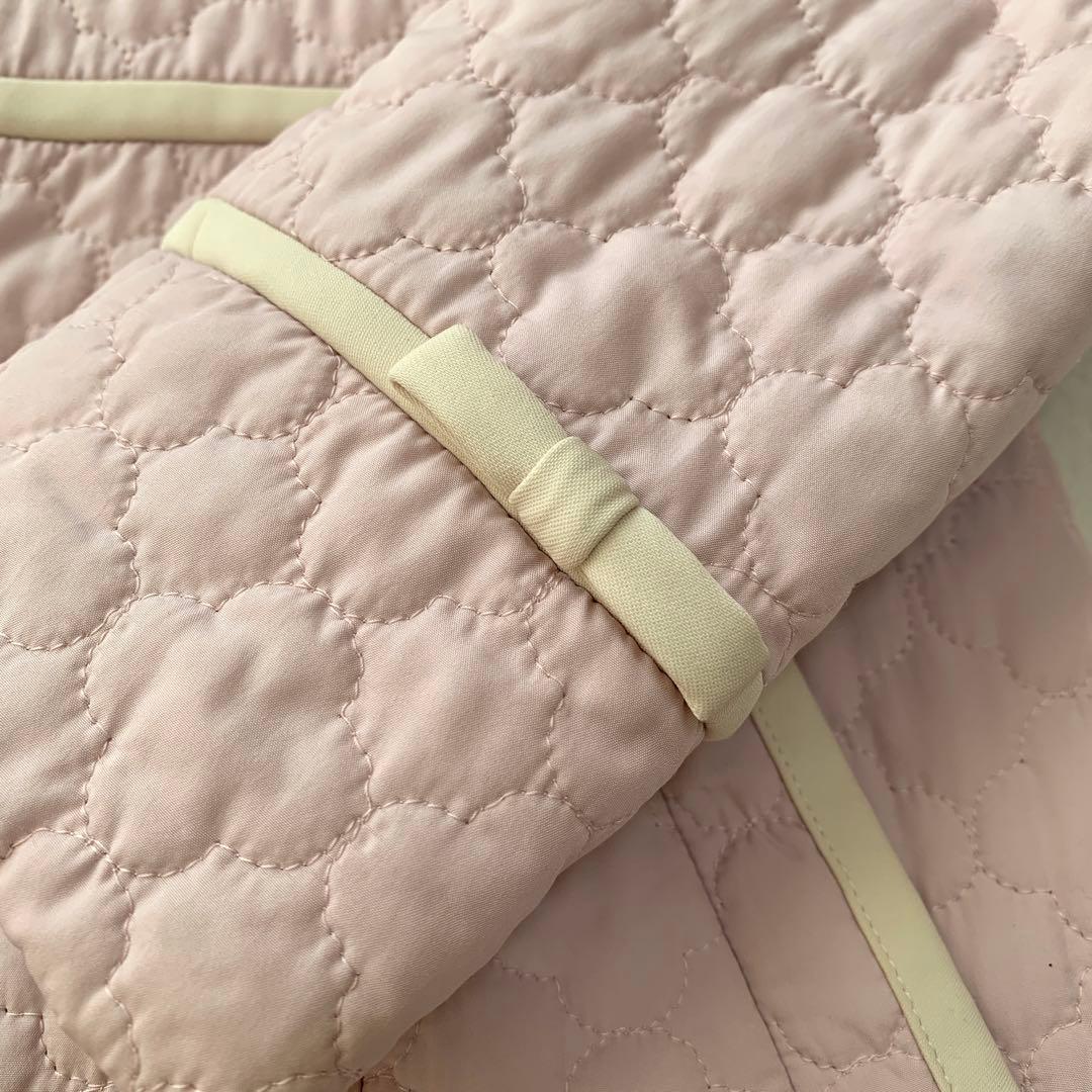 TOCCAトッカLAURAキルティングAラインロングコート2waySサイズ相当