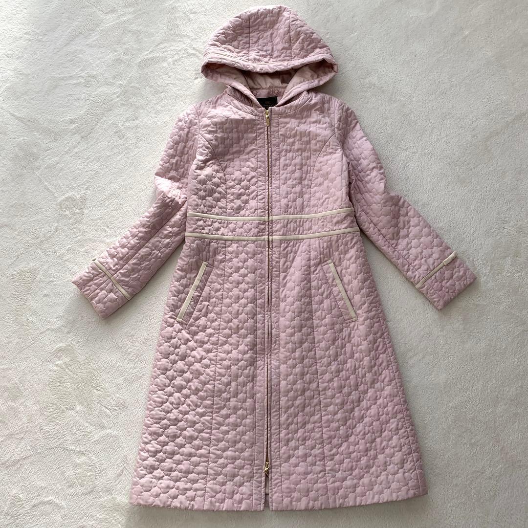 TOCCAトッカLAURAキルティングAラインロングコート2waySサイズ相当