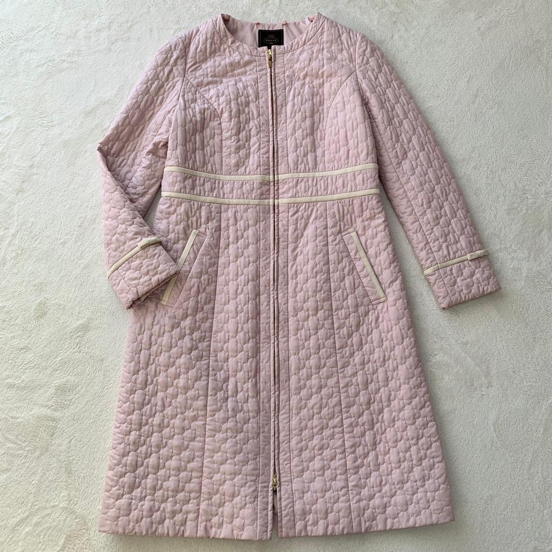 TOCCAトッカLAURAキルティングAラインロングコート2waySサイズ相当