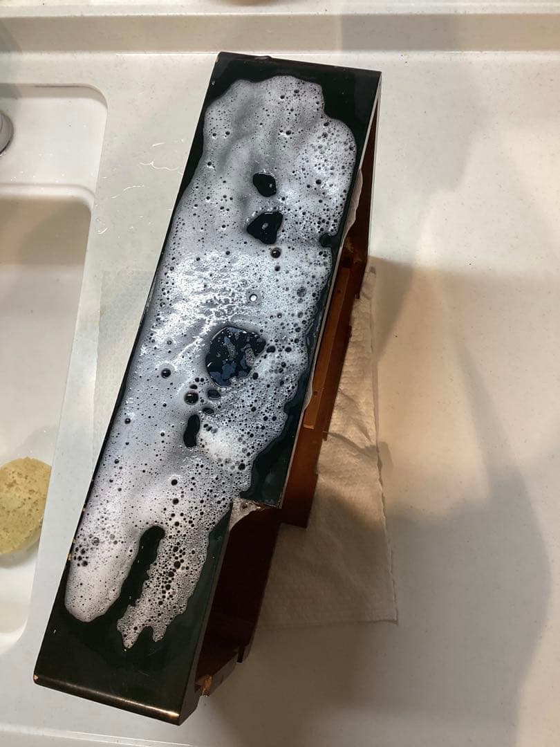 佐藤時計(Sato)「Flora」ゼンマイ式振り子時計　昭和30年代