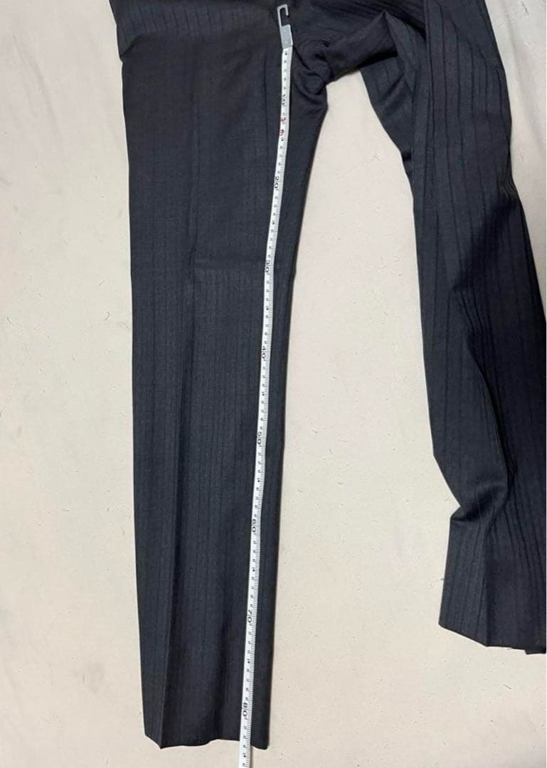 PSFA グレーシャドーストライプ 3ピーススーツセットアップ