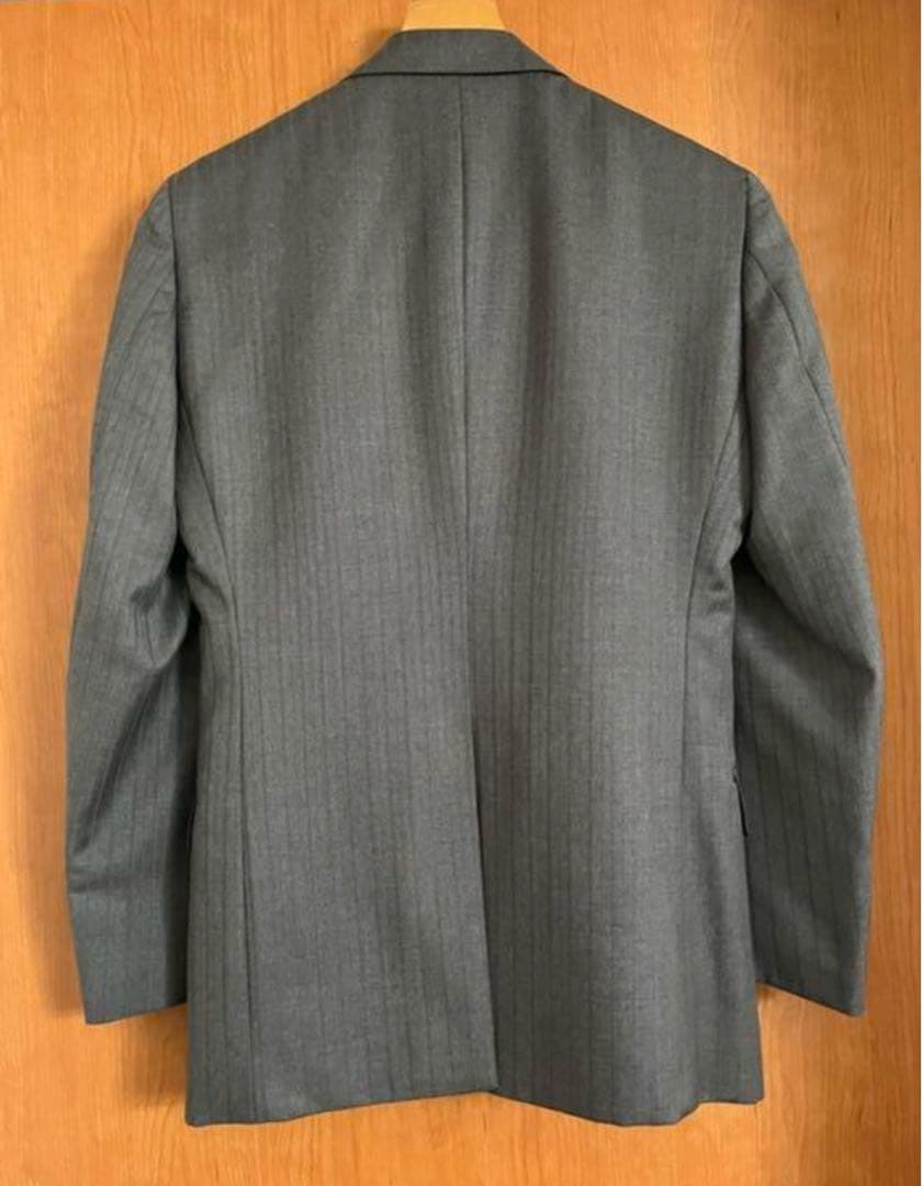 PSFA グレーシャドーストライプ 3ピーススーツセットアップ