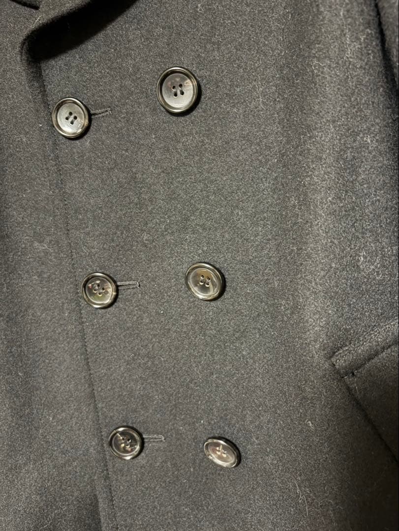 美品　コムデギャルソンガール　ブラックコート