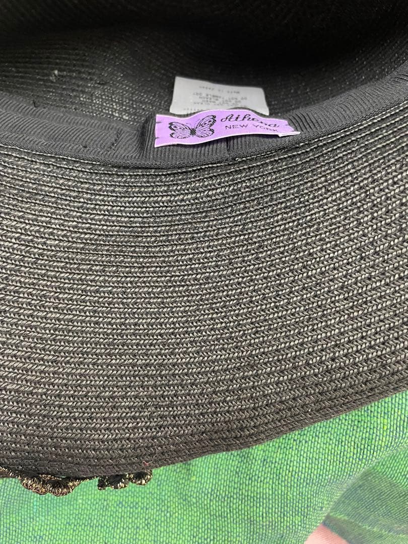 ❣️晩夏セール❣️美品❣️ＡＴＨＥＮＡ　ＮＥＷＹＯRＫアシーナニューヨーク黒 ハット❣️