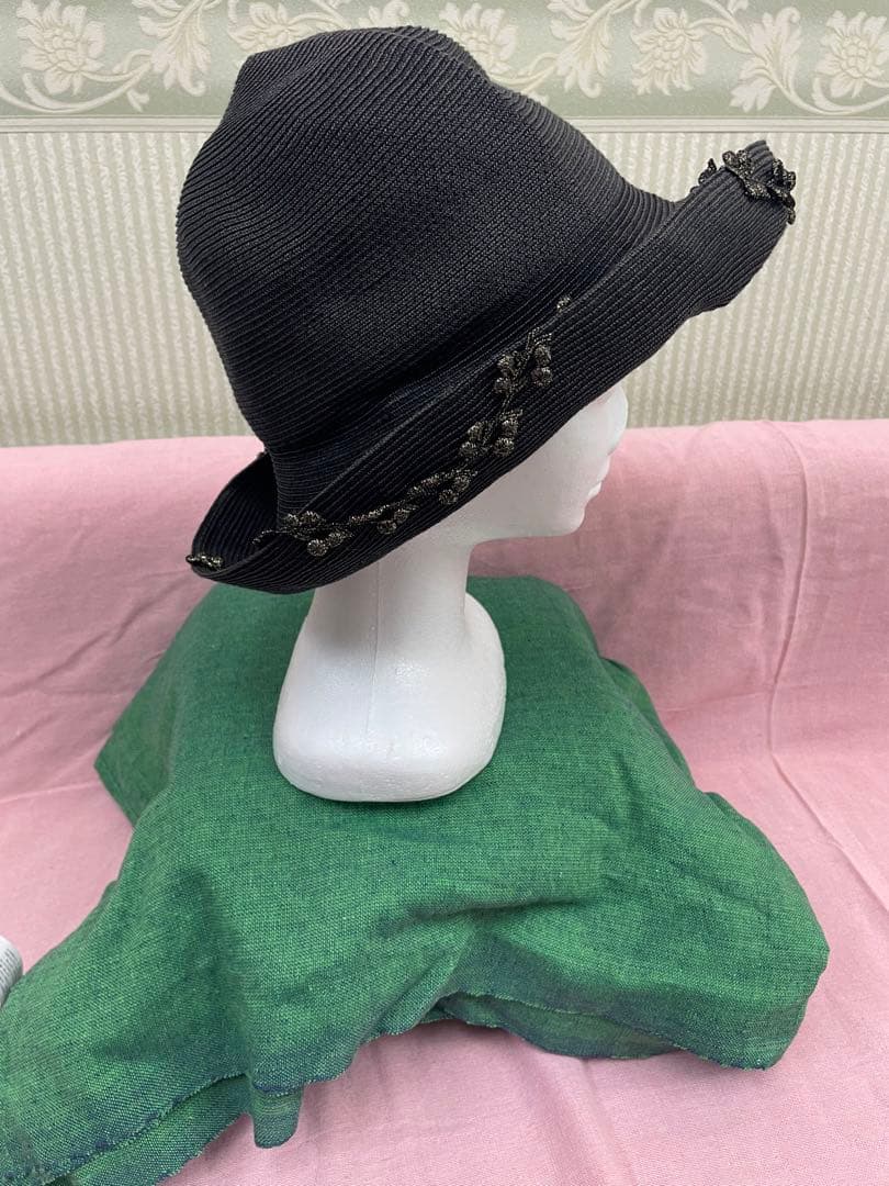 ❣️晩夏セール❣️美品❣️ＡＴＨＥＮＡ　ＮＥＷＹＯRＫアシーナニューヨーク黒 ハット❣️