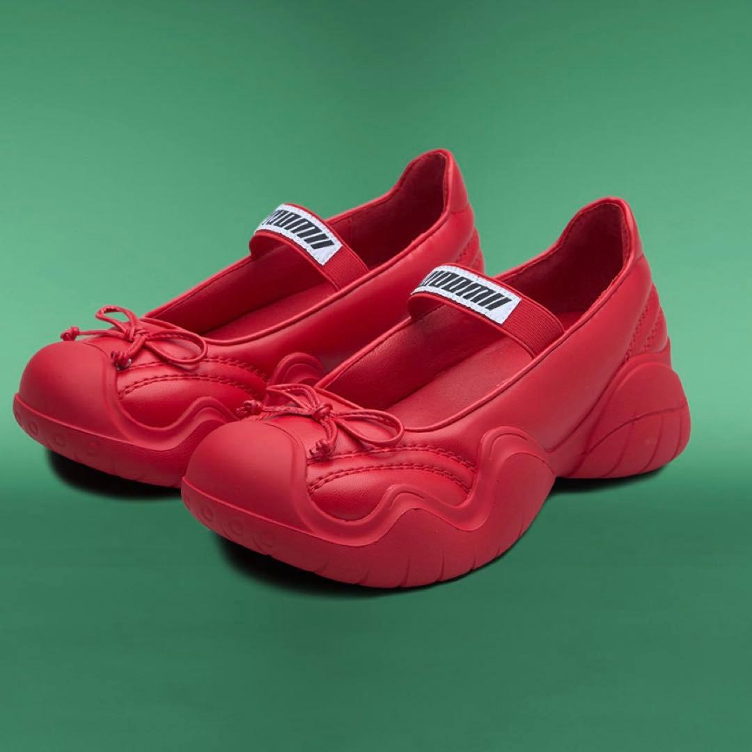 woomii ウーミー バレエシューズ 厚底