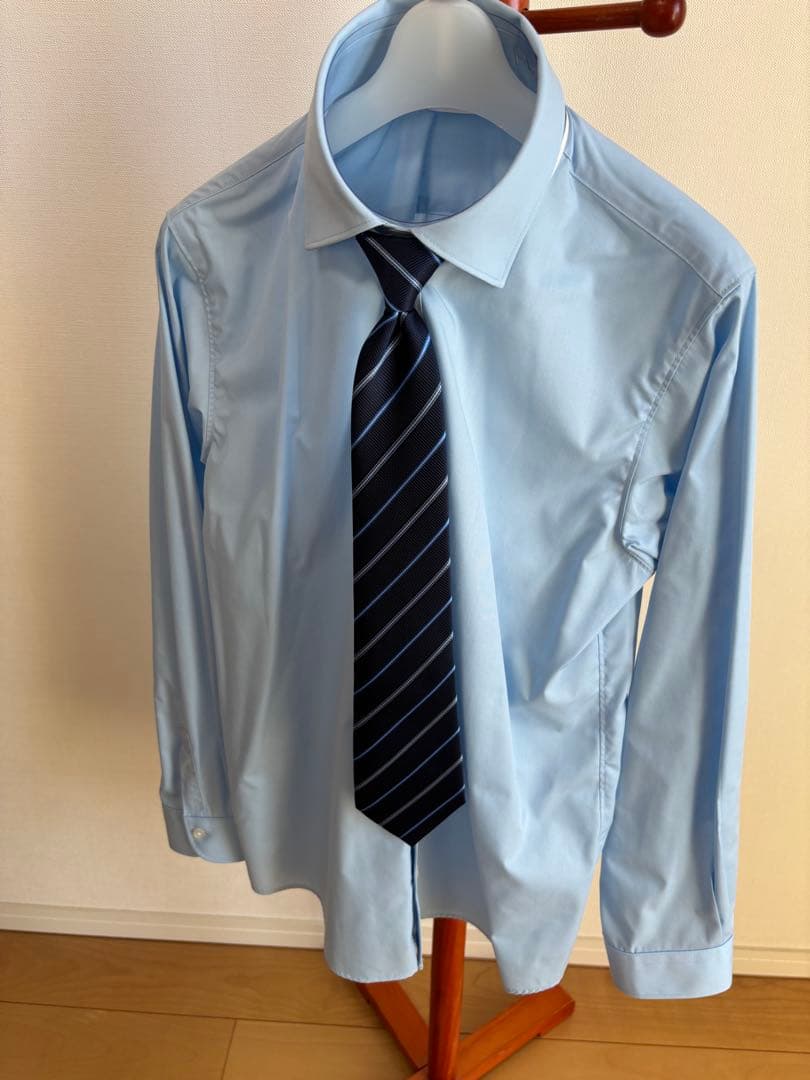 【未使用】男の子 スーツセット 160B ネイビー 卒業式 入学式