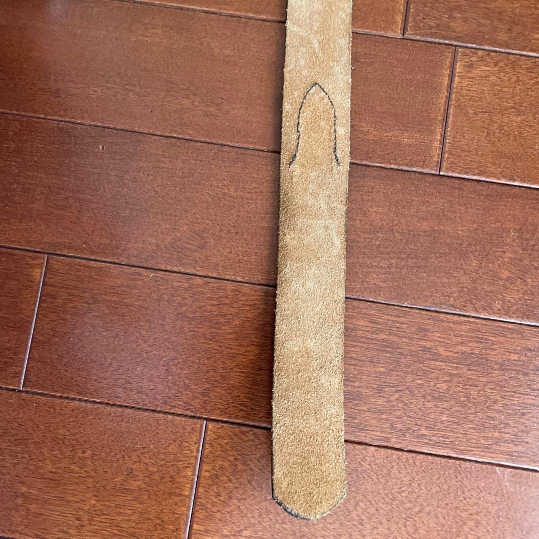 Harley Davidson 黒レザーベルト 装飾バックル中央白色はへび皮値下