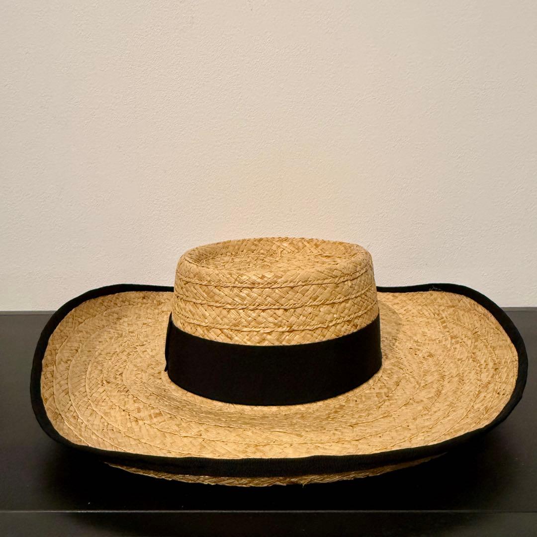 ボルサリーノ　Borsalino 麦わら帽子