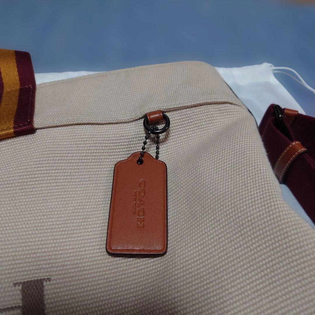 COACH トートバッグ ベージュ キャンバス