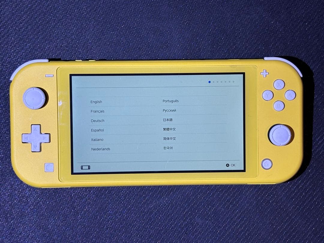 Ranecyyy　極美品 Switch Lite イエロー 純正充電器付き