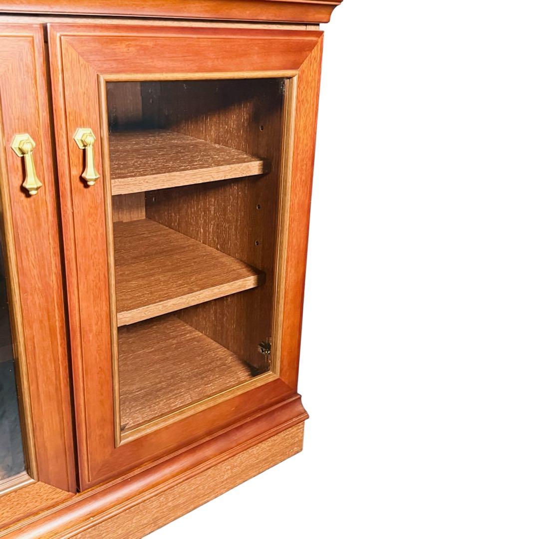 HR798 MARUNI マルニ木工 地中海シリーズ ローボードガラス扉