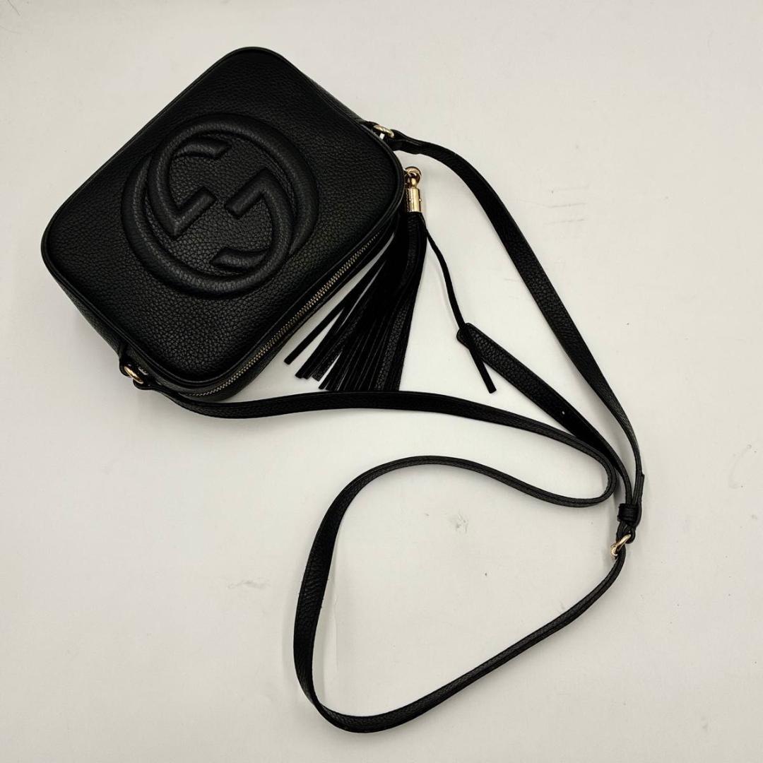 LALALA　グッチ ディスコ ショルダーバッグ ソーホー レザー