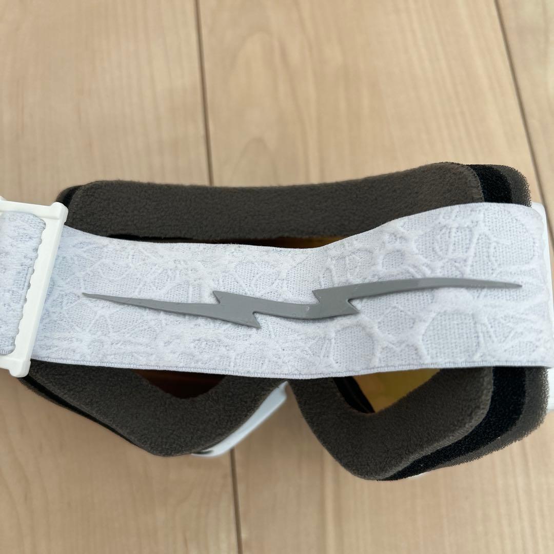 X1　　KLEVELAND マットホワイト/ピンククローム ゴーグル