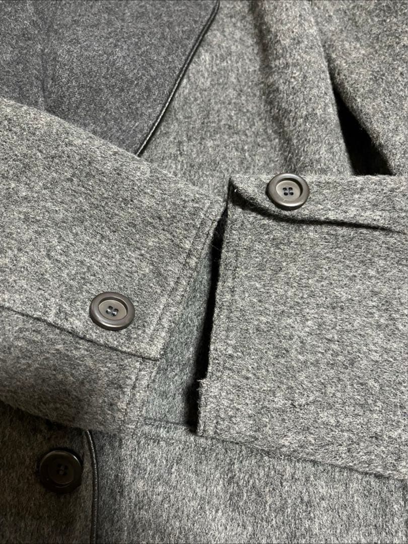 クリスチャンディオール ウール混紡 ダブルブレスト テーラードジャケット　M