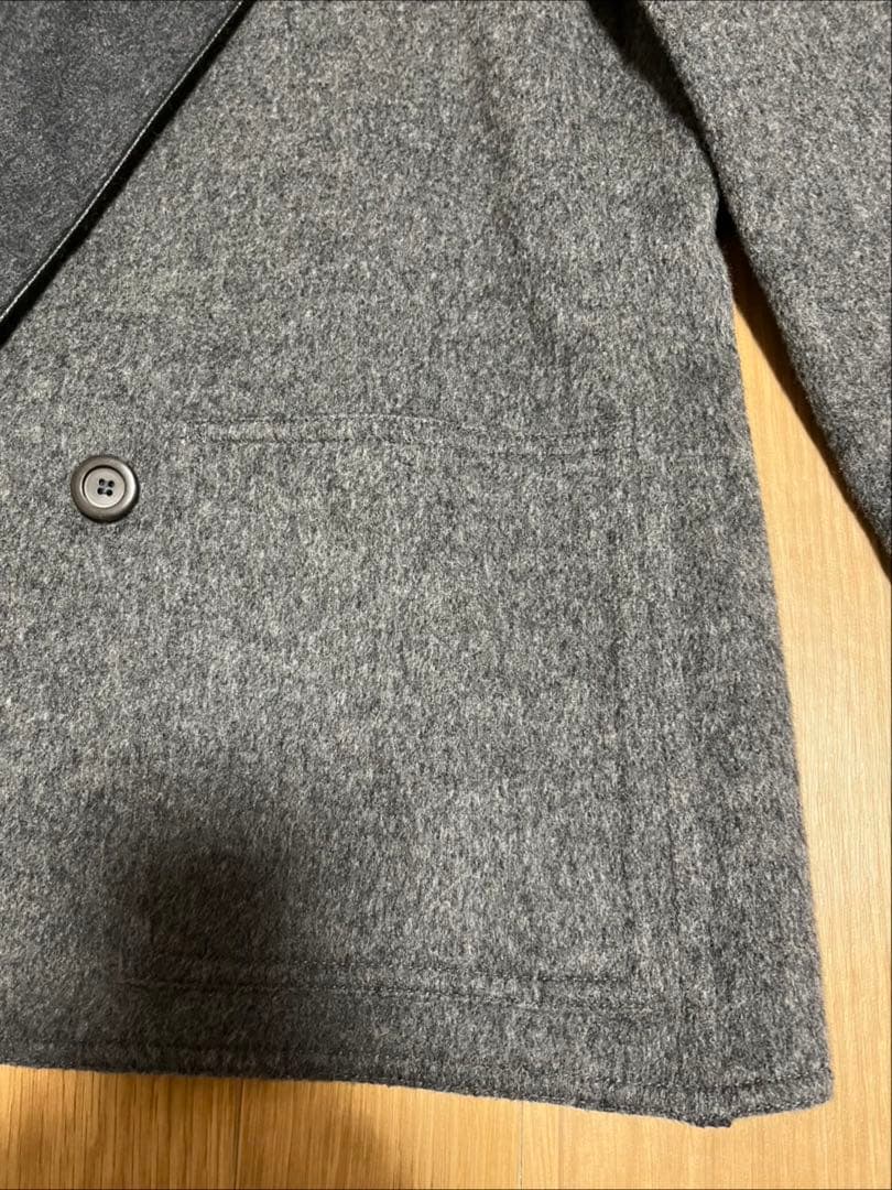 クリスチャンディオール ウール混紡 ダブルブレスト テーラードジャケット　M