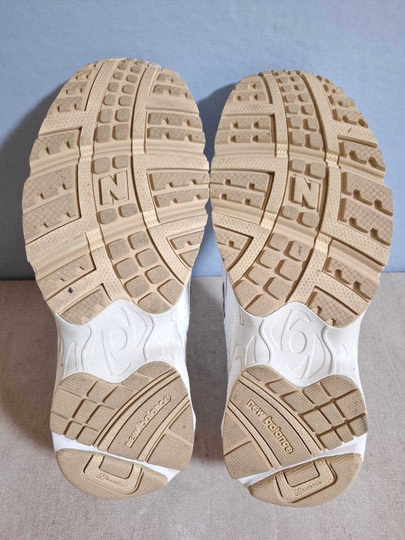 【未使用級】NewBalance ML725AF 25cm ホワイト/イエロー