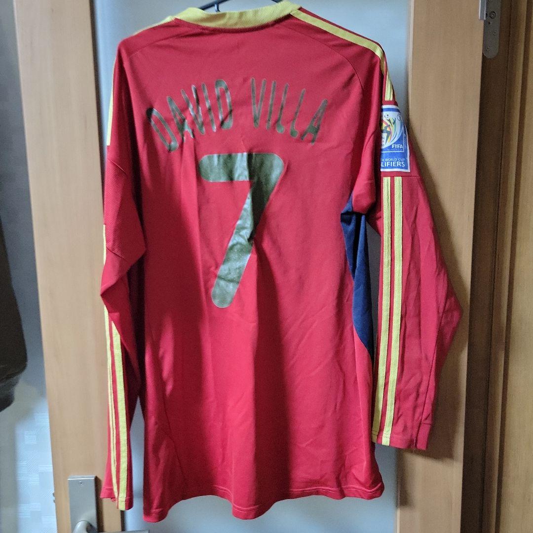 【訳あり】スペイン代表　レプリカ　ユニフォーム　ダビド・ビジャ