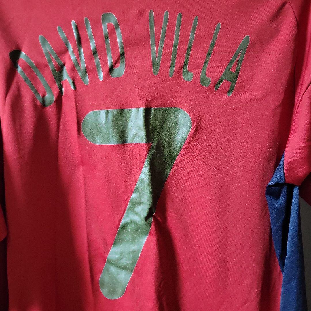 【訳あり】スペイン代表　レプリカ　ユニフォーム　ダビド・ビジャ