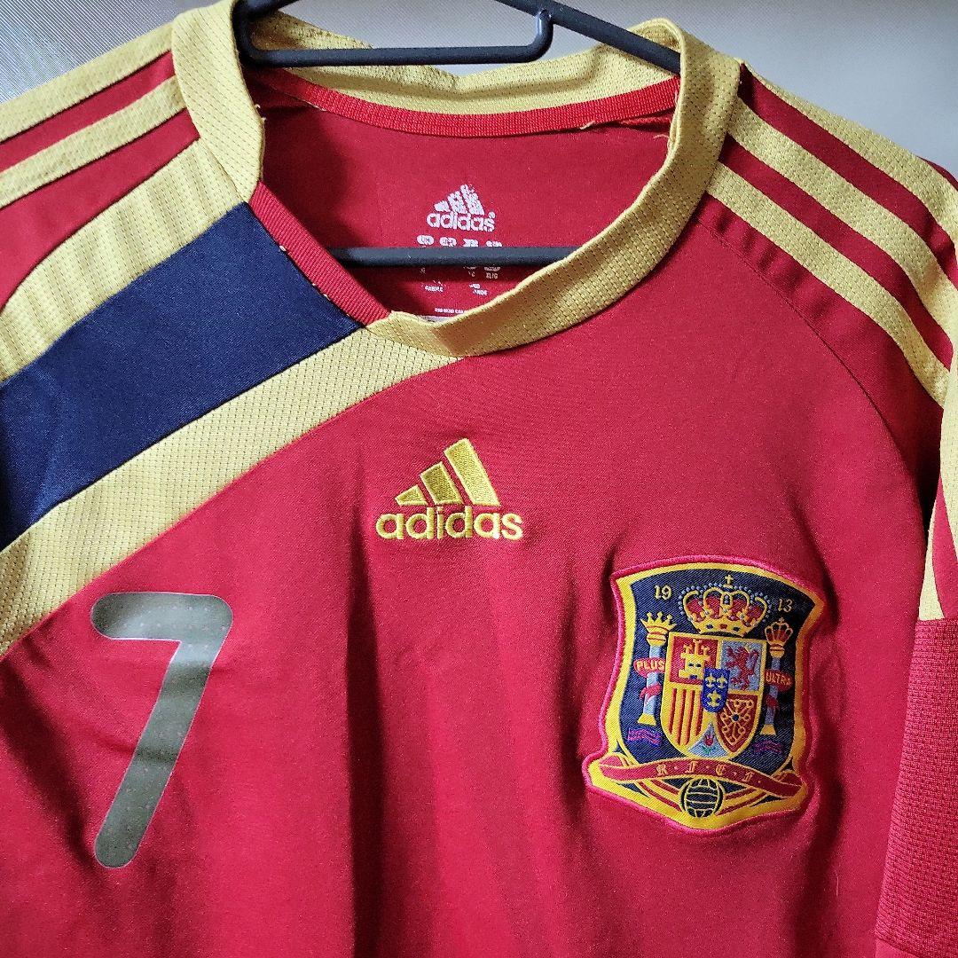 【訳あり】スペイン代表　レプリカ　ユニフォーム　ダビド・ビジャ