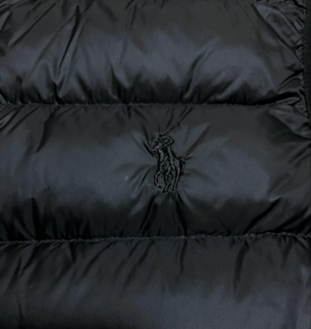 POLO RALPH LAURENポロラルフローレンのダウンベスト　Sサイズ　黒