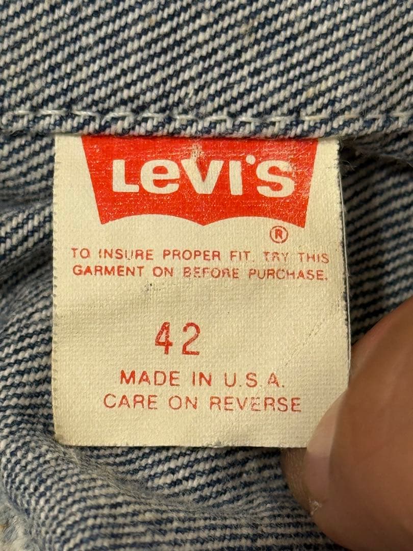 ★80's★Levi's★70506-0217★デニムジャケット★サイズ42★