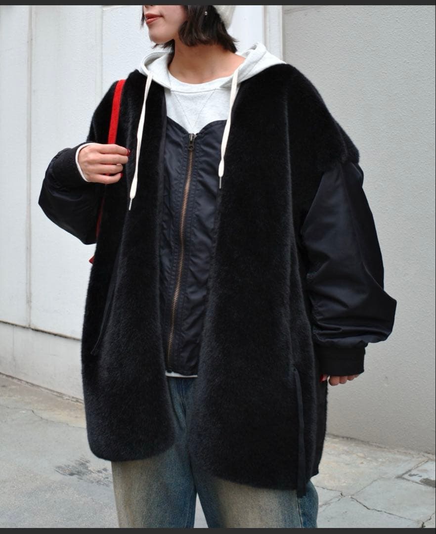 CIAOPANIC TYPY etsinta エシンタ ファー切替ジャケット