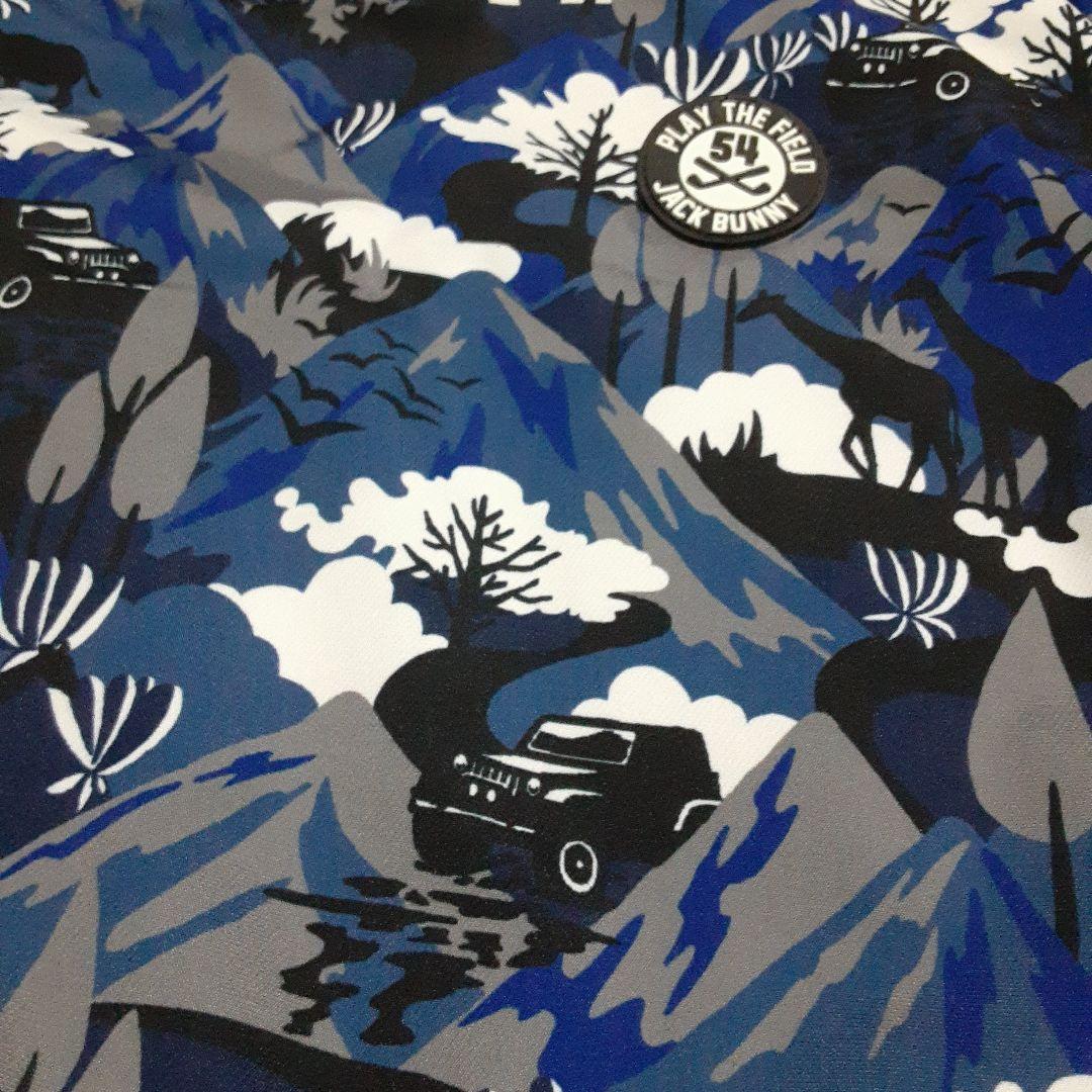 Jack Bunny ジャックバニー 中綿スニード　総柄　プルオーバージャケット