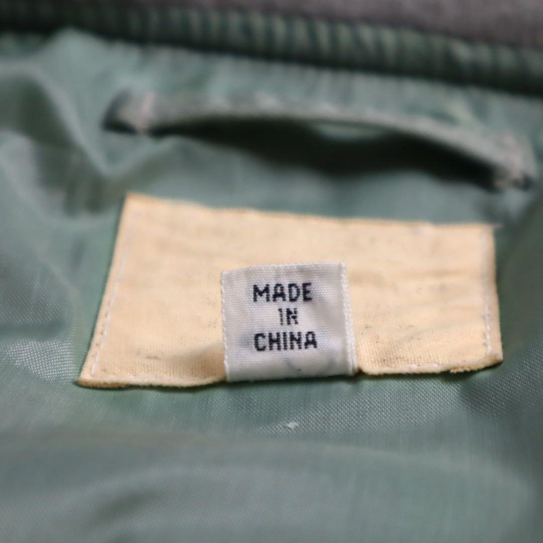 Vintage type l2b 短丈 フライトジャケット ma1 グレー