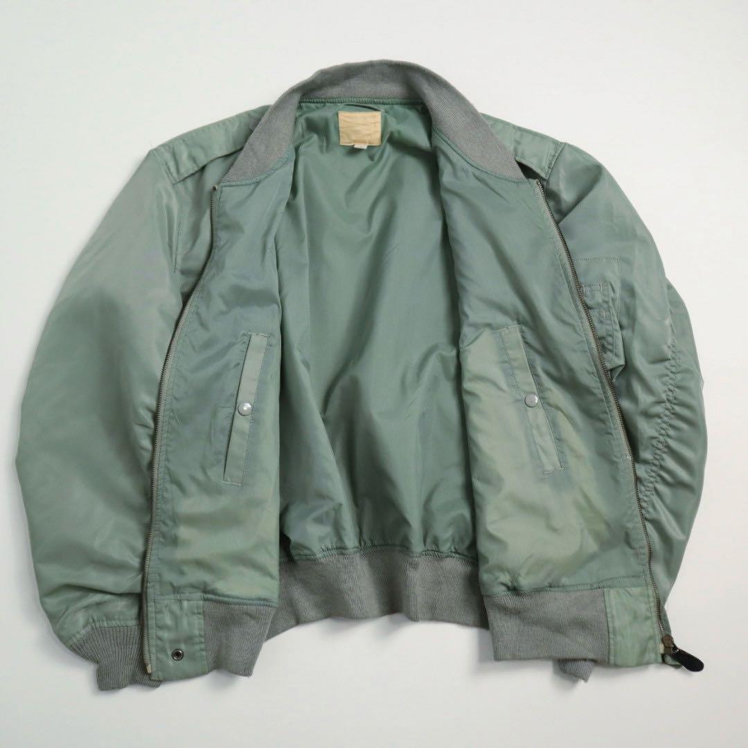 Vintage type l2b 短丈 フライトジャケット ma1 グレー