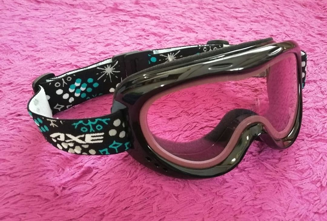 【美品】キッズ 男の子 110 120 スキーウェア 上下 ゴーグル グローブ