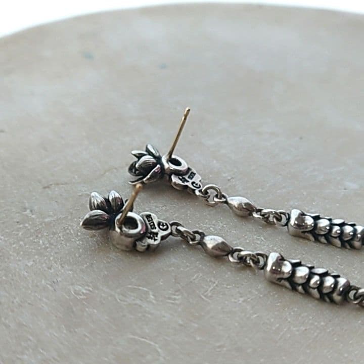 【期間限定お値下げ】Bloody Mary ウォーターローズピアス 水咲花　両耳