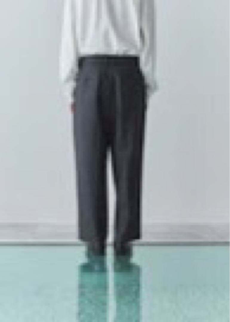 パンツ THE DAY : WOOL WIDE PANTS