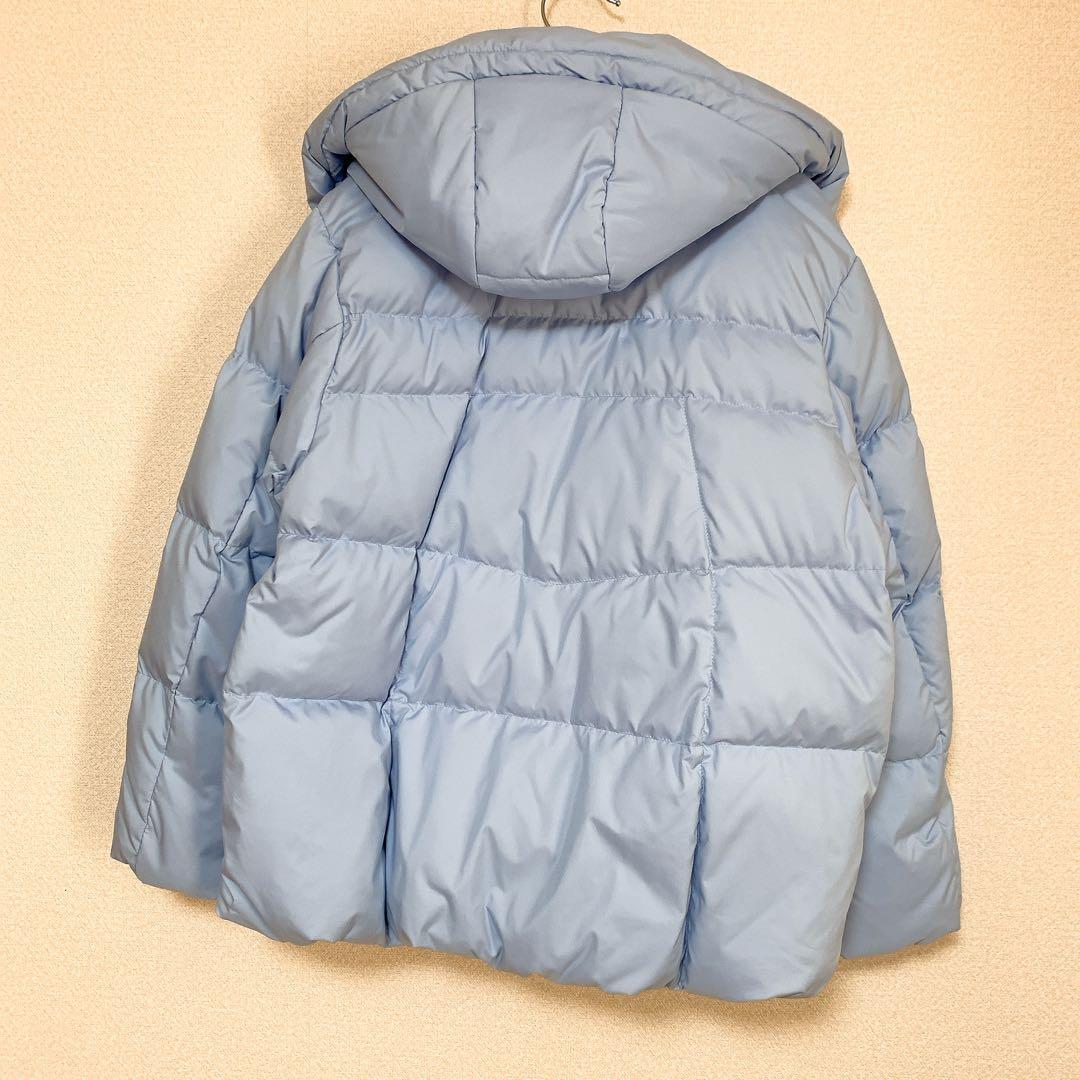 未使用メゾピアノジュニア 【撥水】暖かポケット リサイクルダウンブルゾン 150