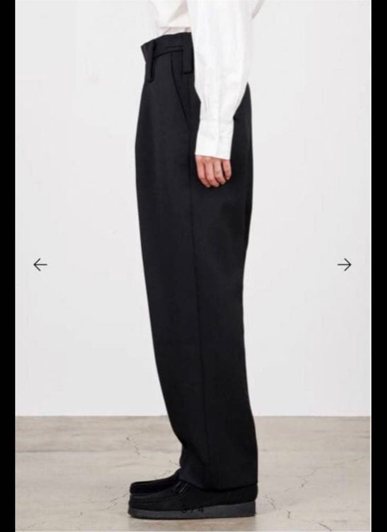 MARKAWARE　タキシードクロス　バラックドレストラウザーズ　Size2