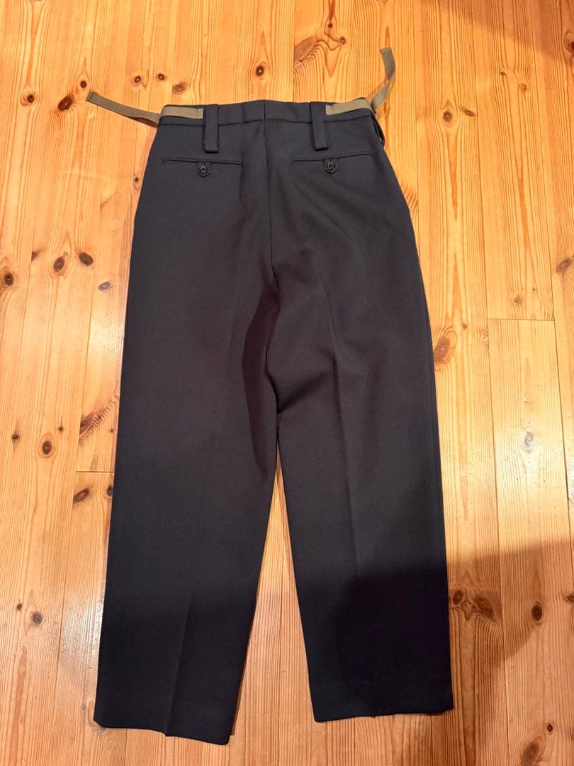 MARKAWARE　タキシードクロス　バラックドレストラウザーズ　Size2