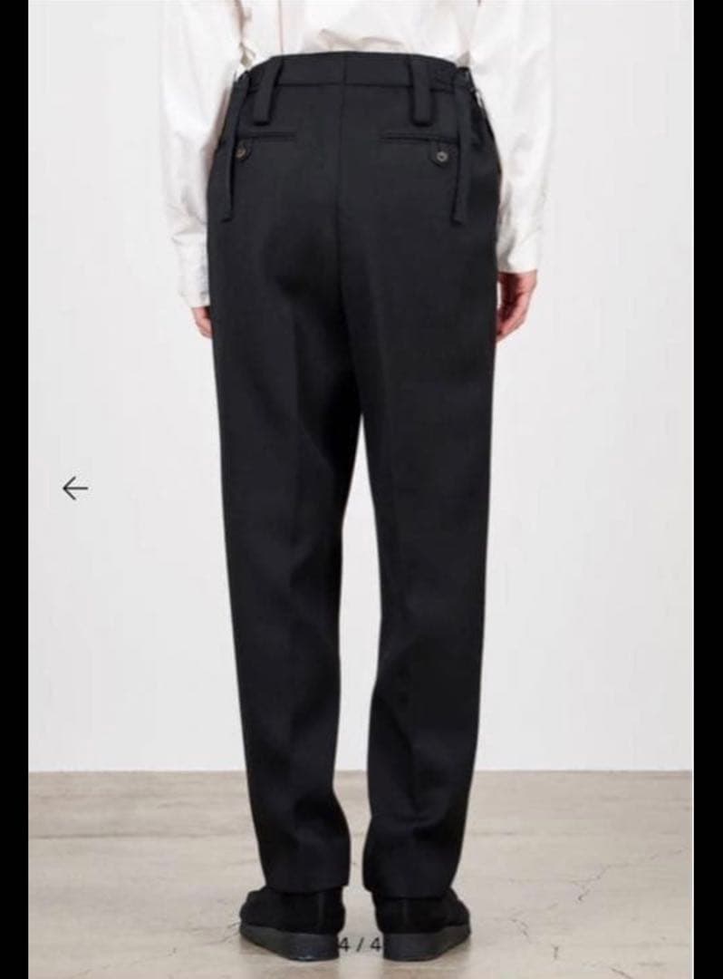 MARKAWARE　タキシードクロス　バラックドレストラウザーズ　Size2