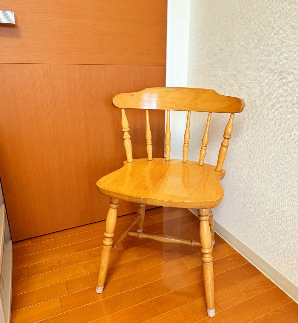 飛騨家具 WINDS 太平 ダイニングチェア ② 2脚 レトロ モダン ウインザ