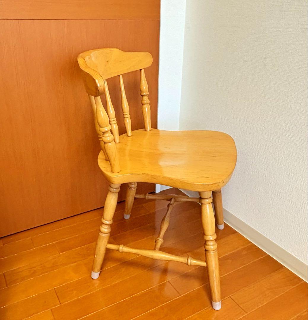 飛騨家具 WINDS 太平 ダイニングチェア ② 2脚 レトロ モダン ウインザ